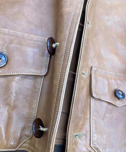 BUZZ RICKSON'S（バズリクソンズ）Buzz Rickson's (バズリクソンズ) Type A-1 ブロンコハイド ブラウン サイズ:34の古着・服飾アイテム
