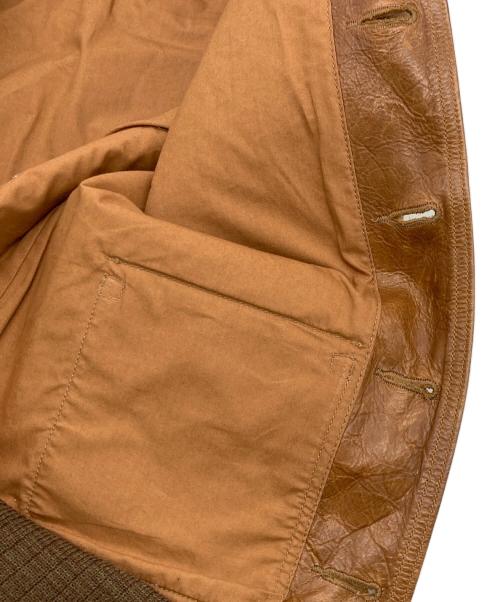 BUZZ RICKSON'S（バズリクソンズ）Buzz Rickson's (バズリクソンズ) Type A-1 ブロンコハイド ブラウン サイズ:34の古着・服飾アイテム