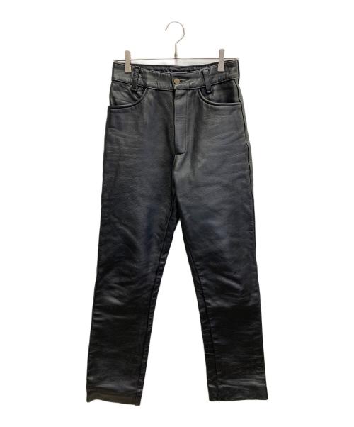 VANSON（バンソン）VANSON (バンソン) レザーパンツ ブラック サイズ:30の古着・服飾アイテム