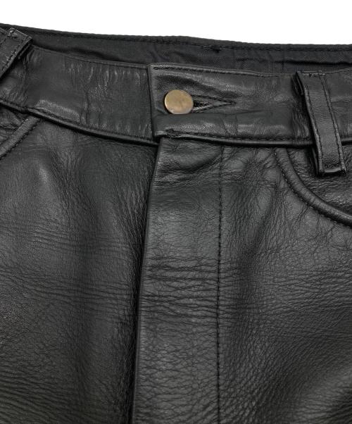 VANSON（バンソン）VANSON (バンソン) レザーパンツ ブラック サイズ:30の古着・服飾アイテム