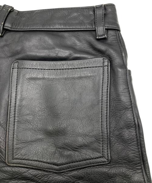 VANSON（バンソン）VANSON (バンソン) レザーパンツ ブラック サイズ:30の古着・服飾アイテム