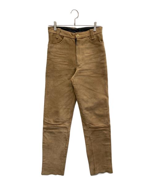 VANSON（バンソン）VANSON (バンソン) スエードパンツ ブラウン サイズ:30の古着・服飾アイテム