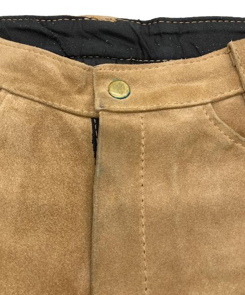 VANSON（バンソン）VANSON (バンソン) スエードパンツ ブラウン サイズ:30の古着・服飾アイテム