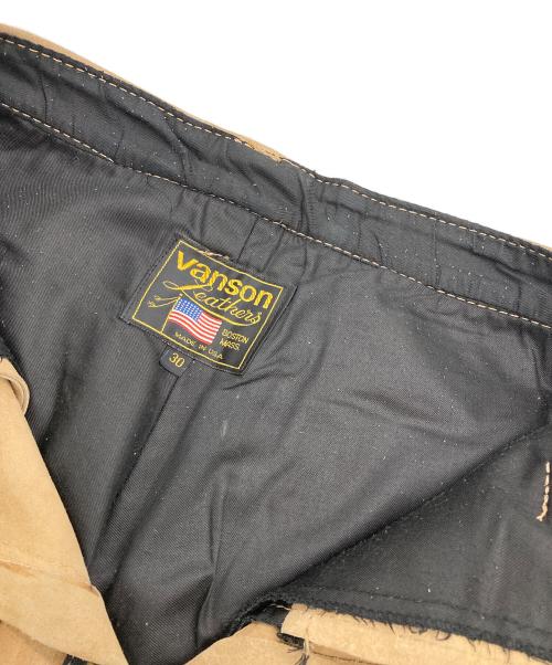 VANSON（バンソン）VANSON (バンソン) スエードパンツ ブラウン サイズ:30の古着・服飾アイテム
