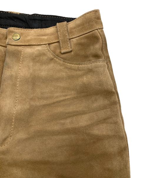 VANSON（バンソン）VANSON (バンソン) スエードパンツ ブラウン サイズ:30の古着・服飾アイテム