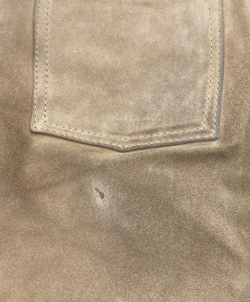 VANSON（バンソン）VANSON (バンソン) スエードパンツ ブラウン サイズ:30の古着・服飾アイテム