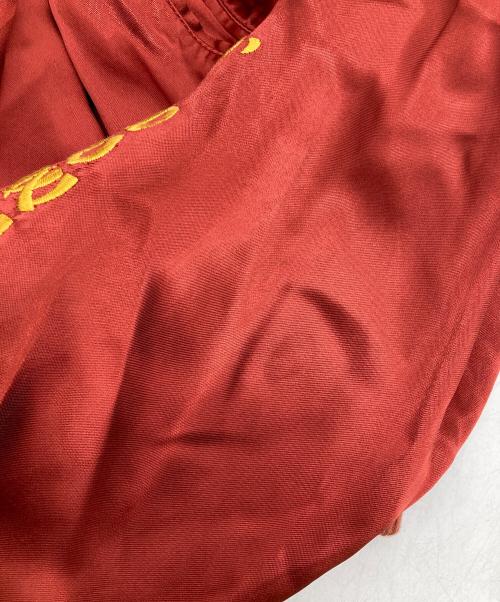 Hysteric Glamour（ヒステリックグラマー）Hysteric Glamour (ヒステリックグラマー) Paradice パラダイス スカジャンジャケット オレンジ サイズ:Sの古着・服飾アイテム