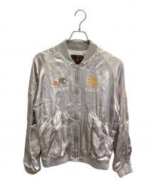 Hysteric Glamour（ヒステリックグラマー）の古着「Paradice パラダイス スカジャンジャケット」｜グレー