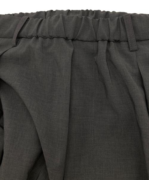 journal standard luxe（ジャーナルスタンダード ラックス）JOURNAL STANDARD LUXE (ジャーナルスタンダード ラックス) 26SS トロピカル ヘムイージーパンツ グレー サイズ:Fの古着・服飾アイテム