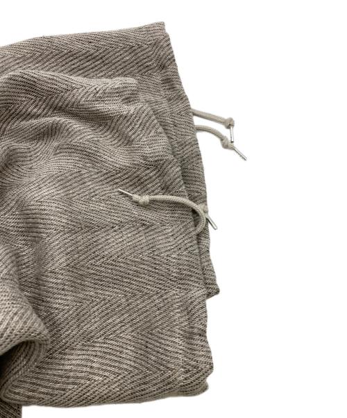 sulvam（サルバム）sulvam (サルバム) 26SS リネンカーゴボンテージパンツ グレー サイズ:Mの古着・服飾アイテム