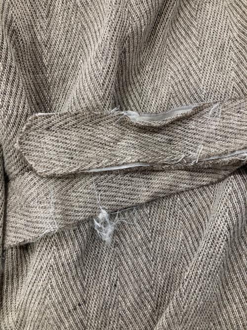 sulvam（サルバム）sulvam (サルバム) 26SS リネンカーゴボンテージパンツ グレー サイズ:Mの古着・服飾アイテム