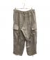 sulvam (サルバム) 26SS リネンカーゴボンテージパンツ グレー サイズ:M：25000円