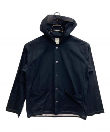 中古・古着通販】seya. (セヤ) HOODIE SHIRT ネイビー サイズ:3