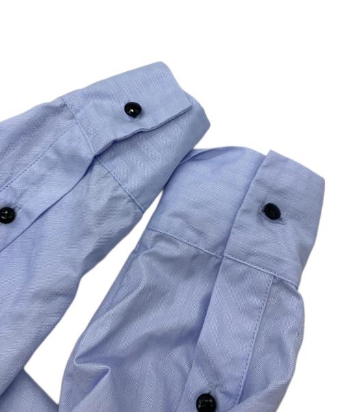 ELEPH（エレフ）ELEPH (エレフ) ストライプコットン ドレス ライトブルー サイズ:Sの古着・服飾アイテム