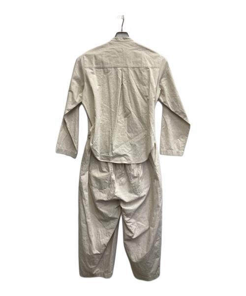 journal standard luxe（ジャーナルスタンダード ラックス）JOURNAL STANDARD LUXE (ジャーナルスタンダード ラックス) リップストップ オールインワン　26SS アイボリー サイズ:表記なしの古着・服飾アイテム