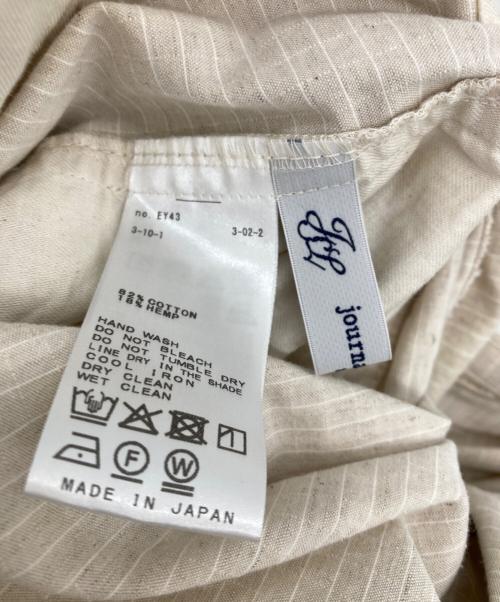 journal standard luxe（ジャーナルスタンダード ラックス）JOURNAL STANDARD LUXE (ジャーナルスタンダード ラックス) リップストップ オールインワン　26SS アイボリー サイズ:表記なしの古着・服飾アイテム