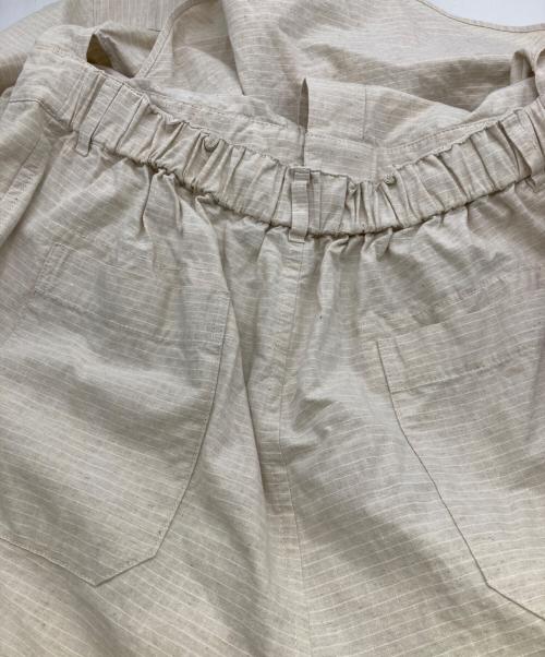 journal standard luxe（ジャーナルスタンダード ラックス）JOURNAL STANDARD LUXE (ジャーナルスタンダード ラックス) リップストップ オールインワン　26SS アイボリー サイズ:表記なしの古着・服飾アイテム