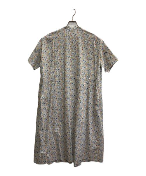 utilite（ユティリテ）utilite (ユティリテ) LIBERTY Print ヨーク切替シャツワンピース ホワイト サイズ:表記無しの古着・服飾アイテム