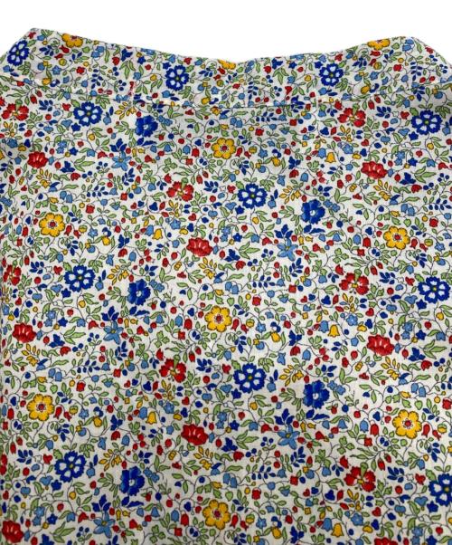 utilite（ユティリテ）utilite (ユティリテ) LIBERTY Print ヨーク切替シャツワンピース ホワイト サイズ:表記無しの古着・服飾アイテム