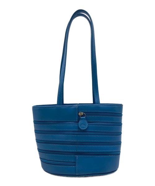 LONGCHAMP（ロンシャン）LONGCHAMP (ロンシャン) ハンドバッグ ブルーの古着・服飾アイテム