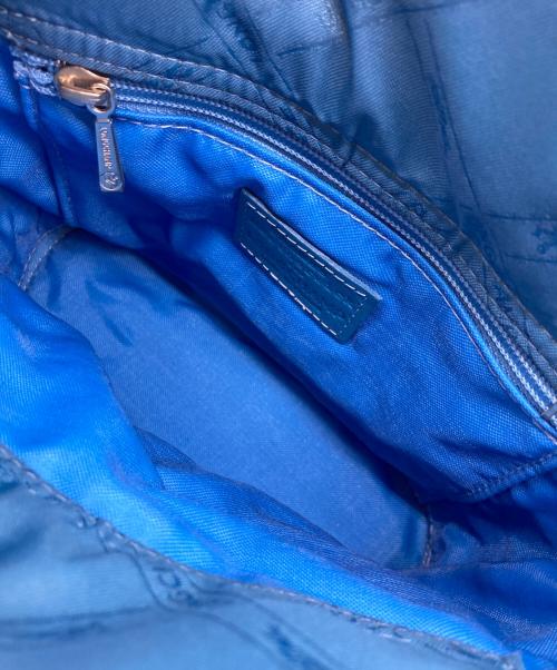 LONGCHAMP（ロンシャン）LONGCHAMP (ロンシャン) ハンドバッグ ブルーの古着・服飾アイテム