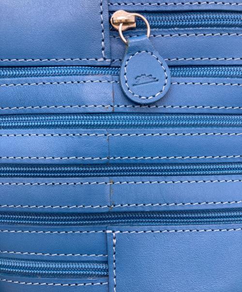 LONGCHAMP（ロンシャン）LONGCHAMP (ロンシャン) ハンドバッグ ブルーの古着・服飾アイテム
