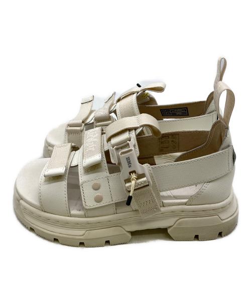 Dr.Martens（ドクターマーチン）Dr.Martens (ドクターマーチン) Pearson サンダル ホワイト サイズ:UK4の古着・服飾アイテム