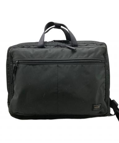 中古・古着通販】PORTER (ポーター) ナイロンビジネスバッグ ブラック