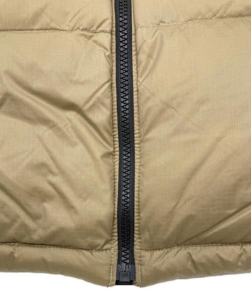THE NORTH FACE（ザ ノース フェイス）THE NORTH FACE (ザ ノース フェイス) Nuptse Vest ベージュ×ブラック サイズ:XL 未使用品の古着・服飾アイテム