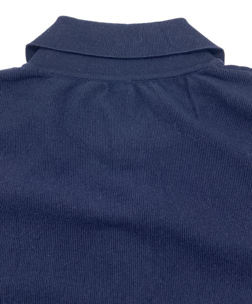 KAPTAIN SUNSHINE（キャプテンサンシャイン）KAPTAIN SUNSHINE (キャプテンサンシャイン) ポロカラーニットシャツ ネイビー サイズ:36の古着・服飾アイテム