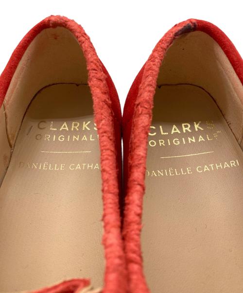 CLARKS（クラークス）CLARKS (クラークス) Wallabee/ワラビーブーツ レッド サイズ:22.5ｃｍの古着・服飾アイテム