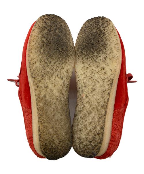 CLARKS（クラークス）CLARKS (クラークス) Wallabee/ワラビーブーツ レッド サイズ:22.5ｃｍの古着・服飾アイテム