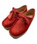 CLARKS（クラークス）の古着「Wallabee/ワラビーブーツ」｜レッド