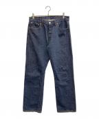 LEVI'Sリーバイス）の古着「501デニムパンツ」｜ネイビー