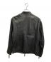 BACK NUMBER (バックナンバー) レザージャケット ブラック サイズ:XL：7000円