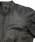 中古・古着 BACK NUMBER (バックナンバー) レザージャケット ブラック サイズ:XL：7000円