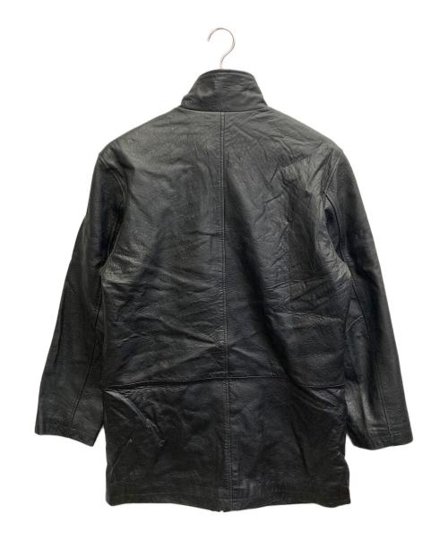 DANBERY HOMME（ダンベリー・オム）DANBERY HOMME (ダンベリー・オム) レザージャケット ブラック サイズ:Lの古着・服飾アイテム