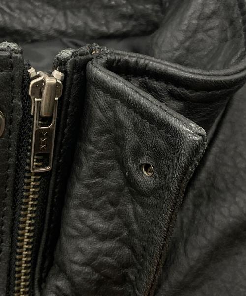 DANBERY HOMME（ダンベリー・オム）DANBERY HOMME (ダンベリー・オム) レザージャケット ブラック サイズ:Lの古着・服飾アイテム