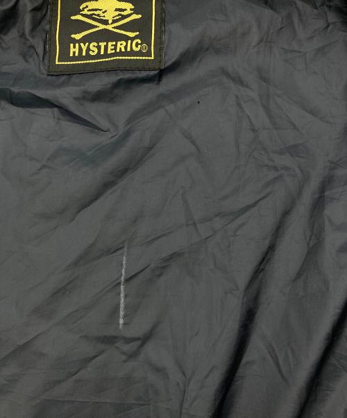histeric（ヒステリック）histeric (ヒステリック) M-65ポリエステルロゴ刺繍ミリタリージャケット グレー サイズ:Sの古着・服飾アイテム