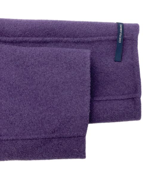'S Max Mara（エスマックスマーラ）'S Max Mara (エスマックスマーラ) ヴァージンウール チェスターコート パープル サイズ:36の古着・服飾アイテム