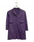 'S Max Mara（エスマックスマーラ）の古着「ヴァージンウール チェスターコート」｜パープル