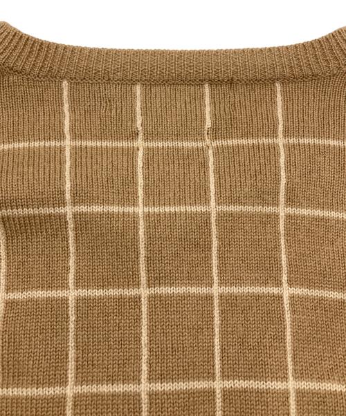 POLO GOLF（ポロ ゴルフ）POLO GOLF (ポロ ゴルフ) Vネックニット ベージュ サイズ:Ｍの古着・服飾アイテム