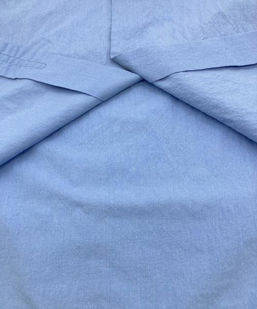nanamica（ナナミカ）nanamica (ナナミカ) Band Collar Wind Shirt ブルー サイズ:Sの古着・服飾アイテム