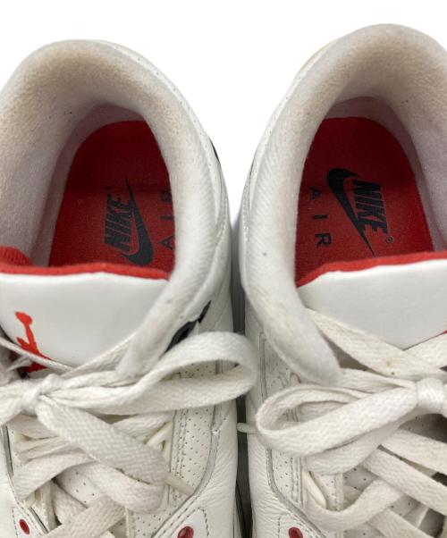 NIKE（ナイキ）NIKE (ナイキ) Air Jordan 3 Retro ホワイト サイズ:26の古着・服飾アイテム