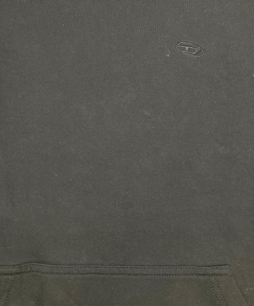 DIESEL（ディーゼル）DIESEL (ディーゼル) S-BOXT-HOOD-BLEACH ブラック サイズ:Lの古着・服飾アイテム