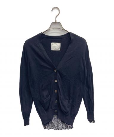 中古・古着通販】sacai (サカイ) レイヤードカーディガン ネイビー