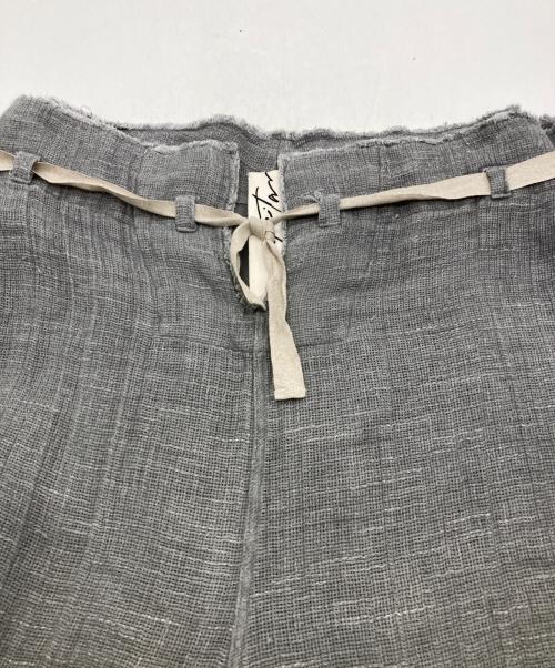 quitan（キタン）quitan (キタン) 26SS FRENCH HOSPITAL PANTS グレーの古着・服飾アイテム