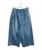journal standard luxeジャーナルスタンダード ラックス）の古着「12OZデニム ライズパンツ」｜インディゴ