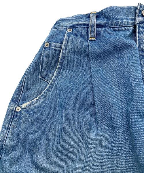journal standard luxe（ジャーナルスタンダード ラックス）JOURNAL STANDARD LUXE (ジャーナルスタンダード ラックス) 12OZデニム ライズパンツ インディゴ サイズ:Mの古着・服飾アイテム