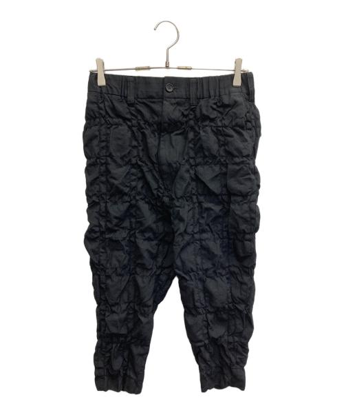 ISSEY MIYAKE MEN（イッセイミヤケメン）ISSEY MIYAKE MEN (イッセイミヤケメン) ウール サルエルパンツ ブラック サイズ:1の古着・服飾アイテム